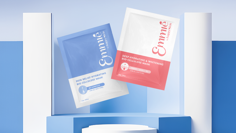Các loại mặt nạ giấy Emmie phổ biến với công dụng dưỡng ẩm, phục hồi, làm sáng da cho người dùng Việt Nam